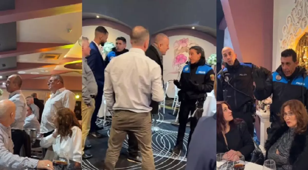 Români scoși de poliție din restaurantul în care petreceau Revelionul, la Madrid. „Nici n-au adus mâncarea”