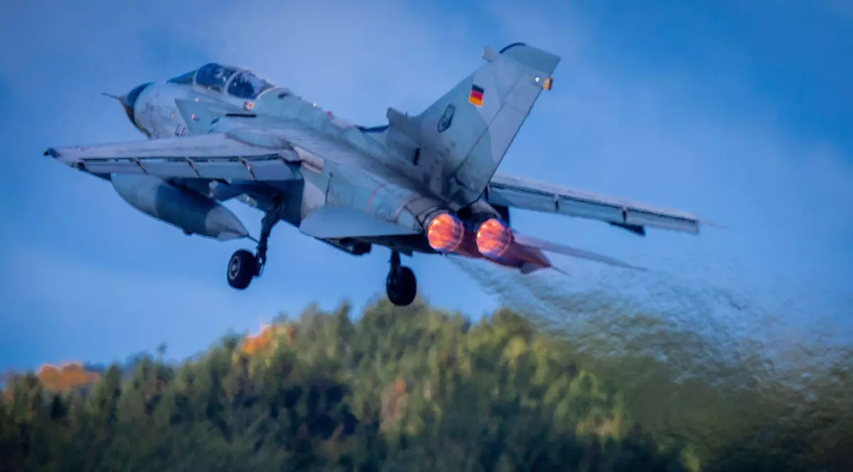 Armata germană și-a trimis avioanele de vânătoare să intercepteze o aeronavă militară rusească deasupra Mării Baltice