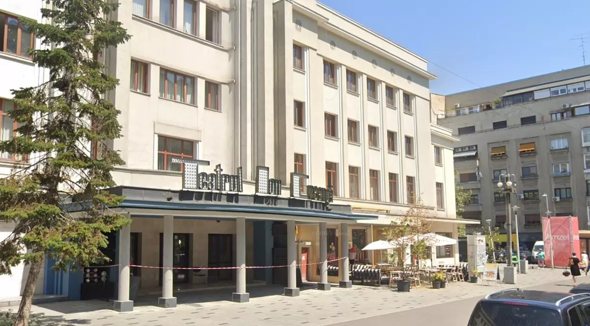 Teatrul Ion Creangă din Piața Amzei. Foto: Google Maps