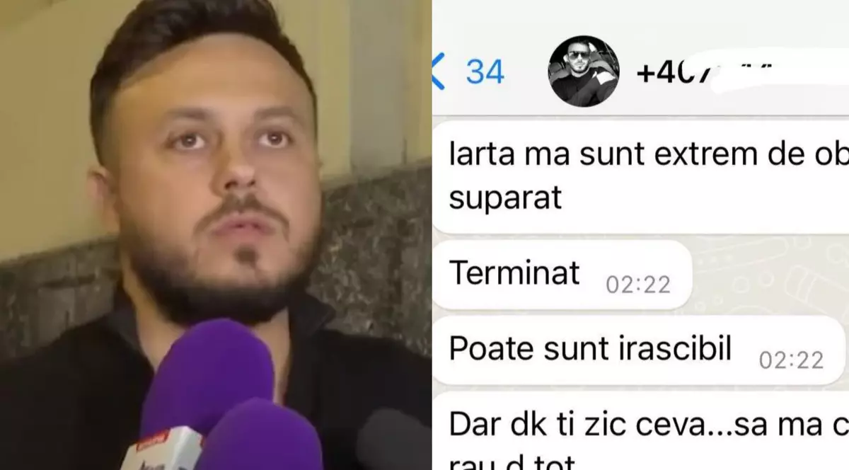 Gabi Bădălău - mesaje Claudia Pătrășcanu
