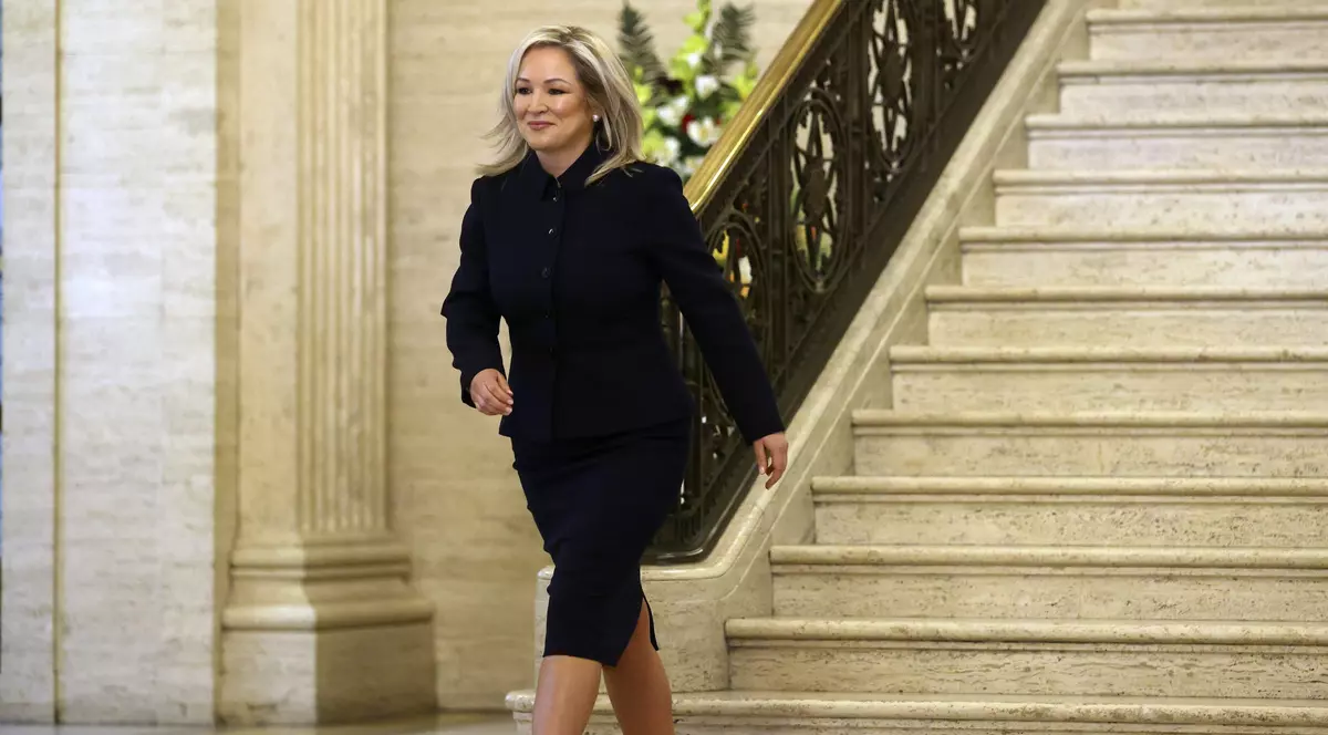 Schimbare istorică în Irlanda de Nord: Republicana Michelle O'Neill devine premier, după o criză instituțională de doi ani | VIDEO
