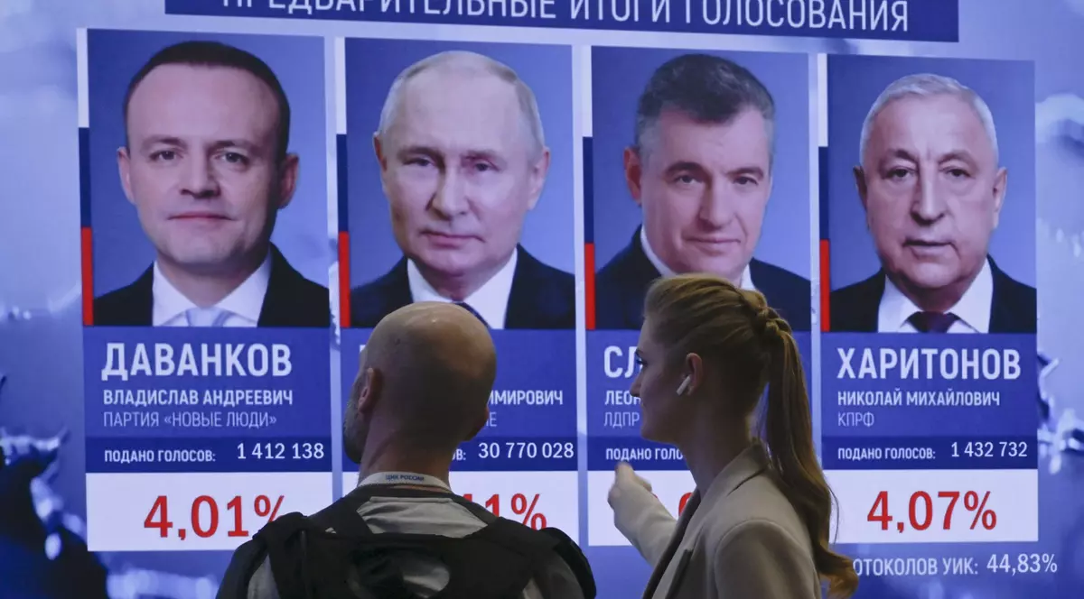 Alegeri în Rusia: Vladimir Putin, votat de aproape 88% dintre alegători. „Aş dori să le mulţumesc, suntem cu toţii o singură echipă”