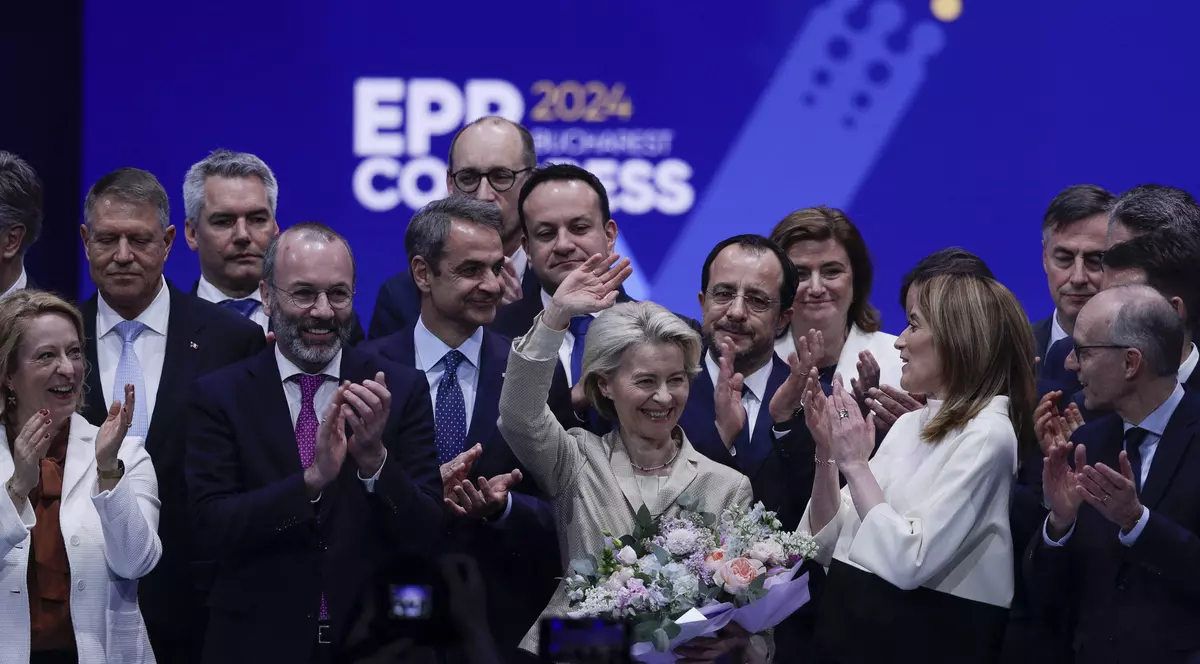 Congres PPE la București, ziua 2. Nehammer și Iohannis, discurs în fața delegaților. Von der Leyen, candidatul partidului pentru șefia CE