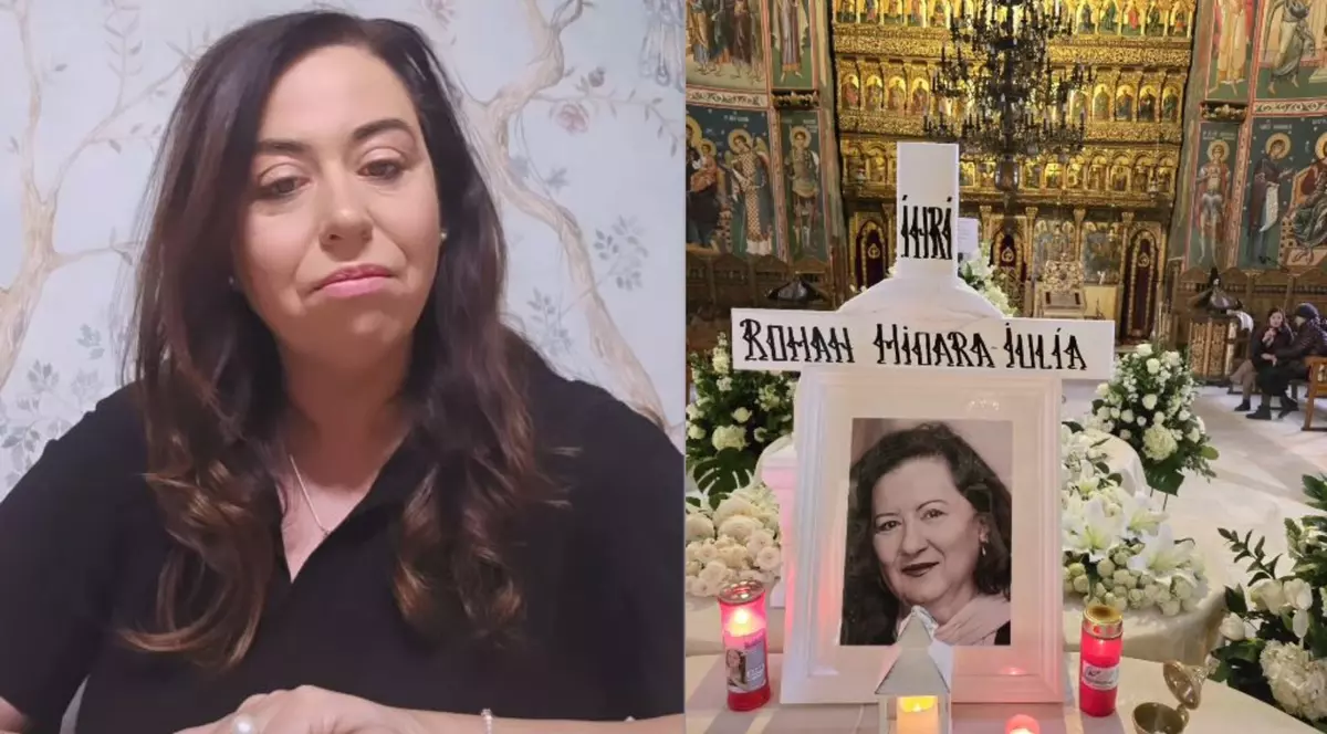 Oana Roman despre înmormântarea Mioarei Roman