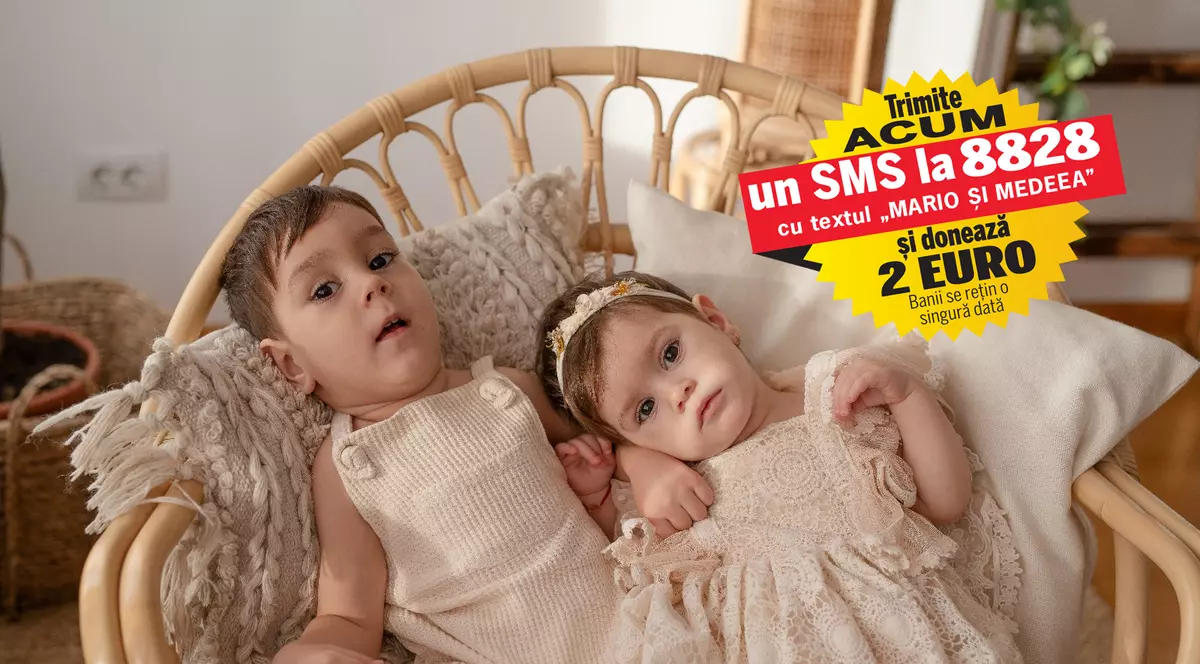 Mario și Medeea pot fi salvați cu ajutorul unui tratament genetic. „Vaccinul” pentru frații bolnavi de paraplegie spastică ereditară costă 1.200.000 de euro și poate fi făcut în Australia