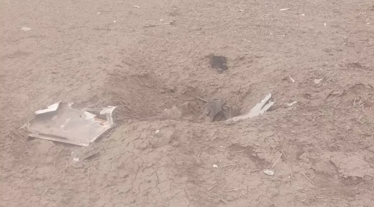 Noi fragmente de dronă au căzut pe teritoriul Republicii Moldova, la granița cu Ucraina
