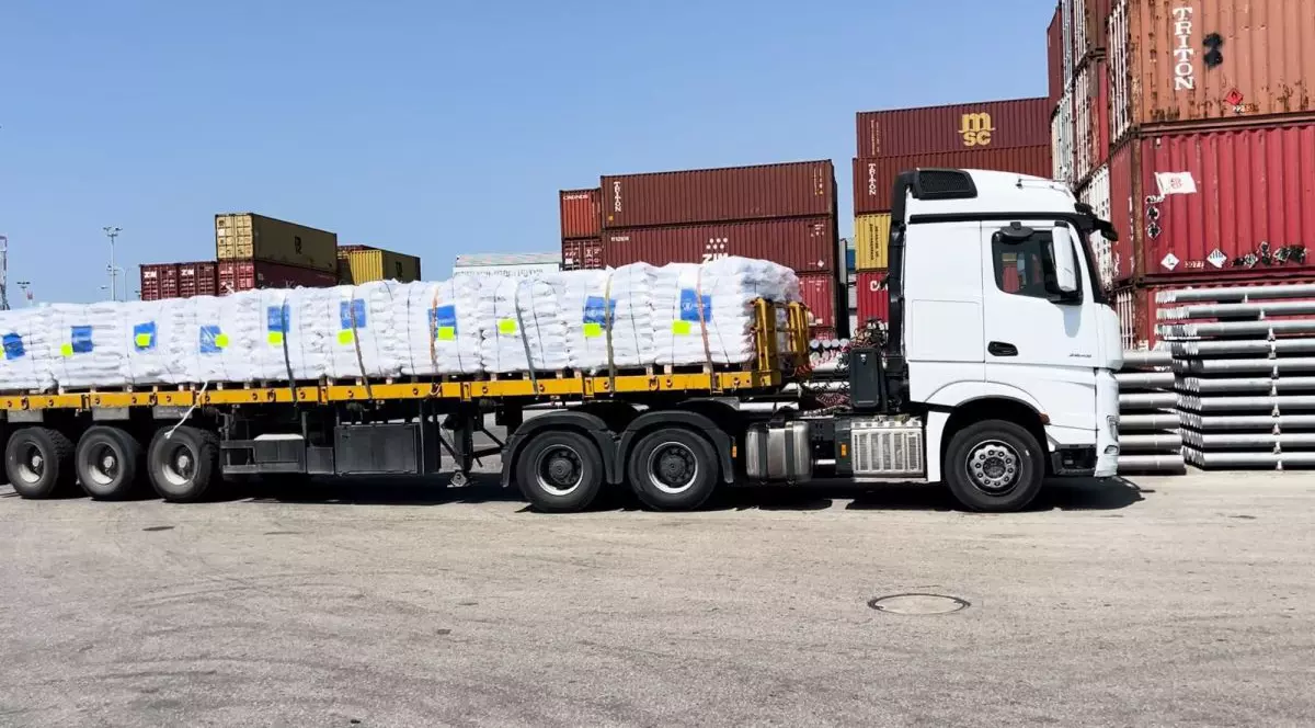 Criză umanitară în Fâșia Gaza. Ajutoare ONU pentru civilii din enclavă, primite pentru prima dată prin portul israelian Așdod