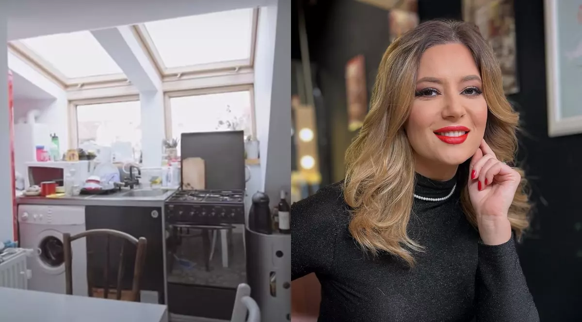 Imagini din mansarda de lângă parcul Cișmigiu în care locuiește Amalia Enache. Cada din baie e adusă de la Paris