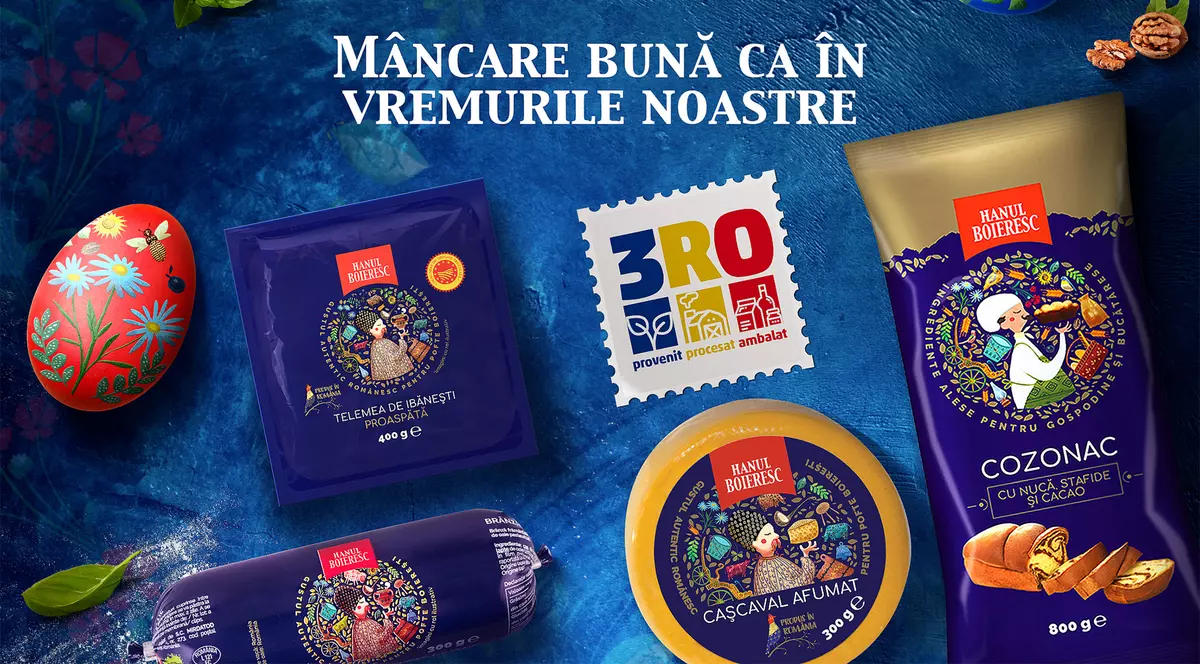 Paște cu gust de Acasă: Sărbătorește cu produsele Hanul Boieresc de la PENNY