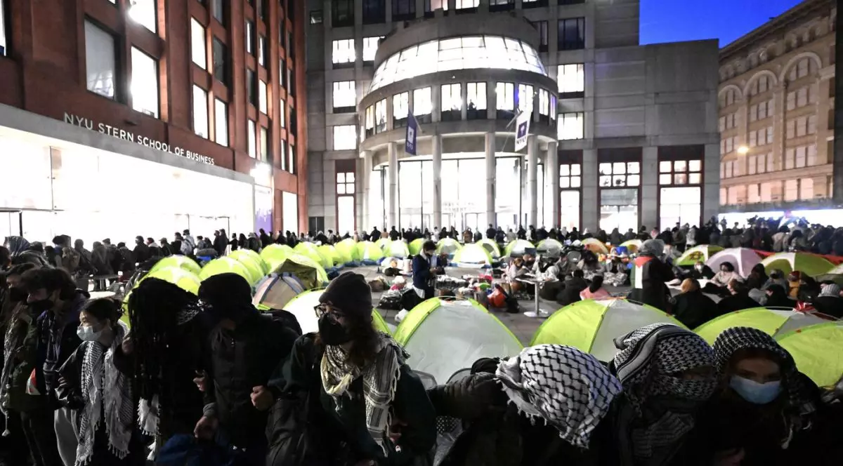 Zeci de rețineri prin campusurile universitare din SUA, unde au loc tot mai multe proteste față de războiul din Gaza