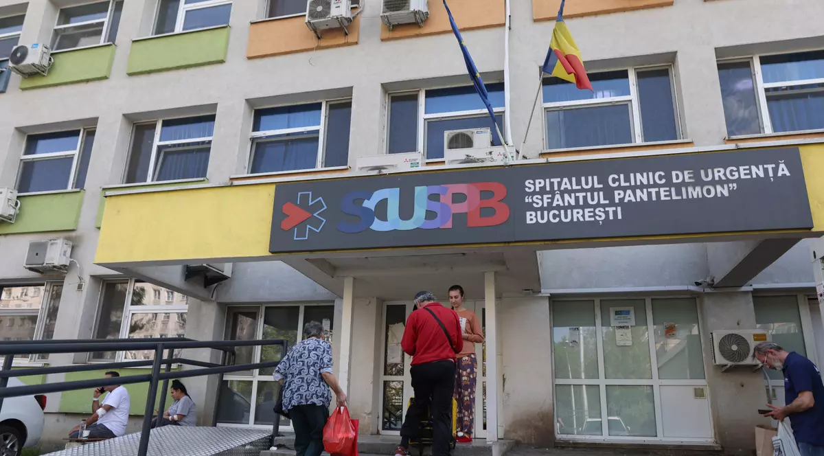 Spitalul Sf. Pantelimon din București FOTO Inquam Photos / George Călin