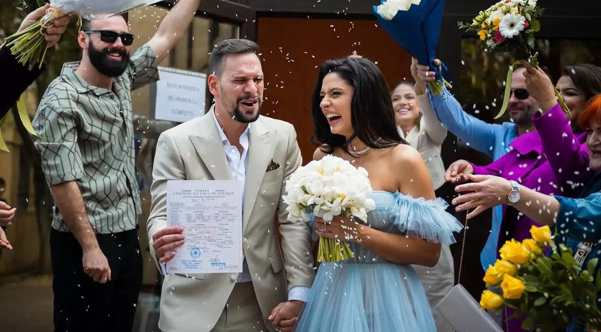 Vlad Gherman și Oana Moșneagu s-au căsătorit