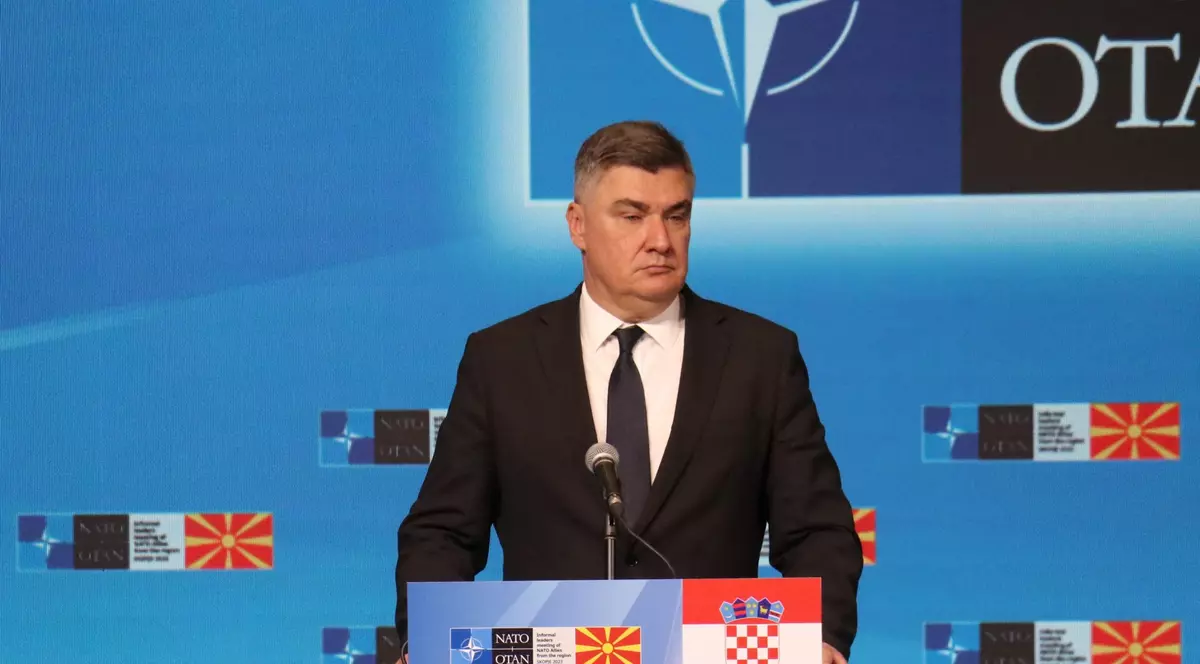 Președintele croat afirmă că țara sa nu are niciun cuvânt de spus în luarea deciziilor în NATO. Milanovic: „Acele decizii nu sunt obligatorii pentru mine”