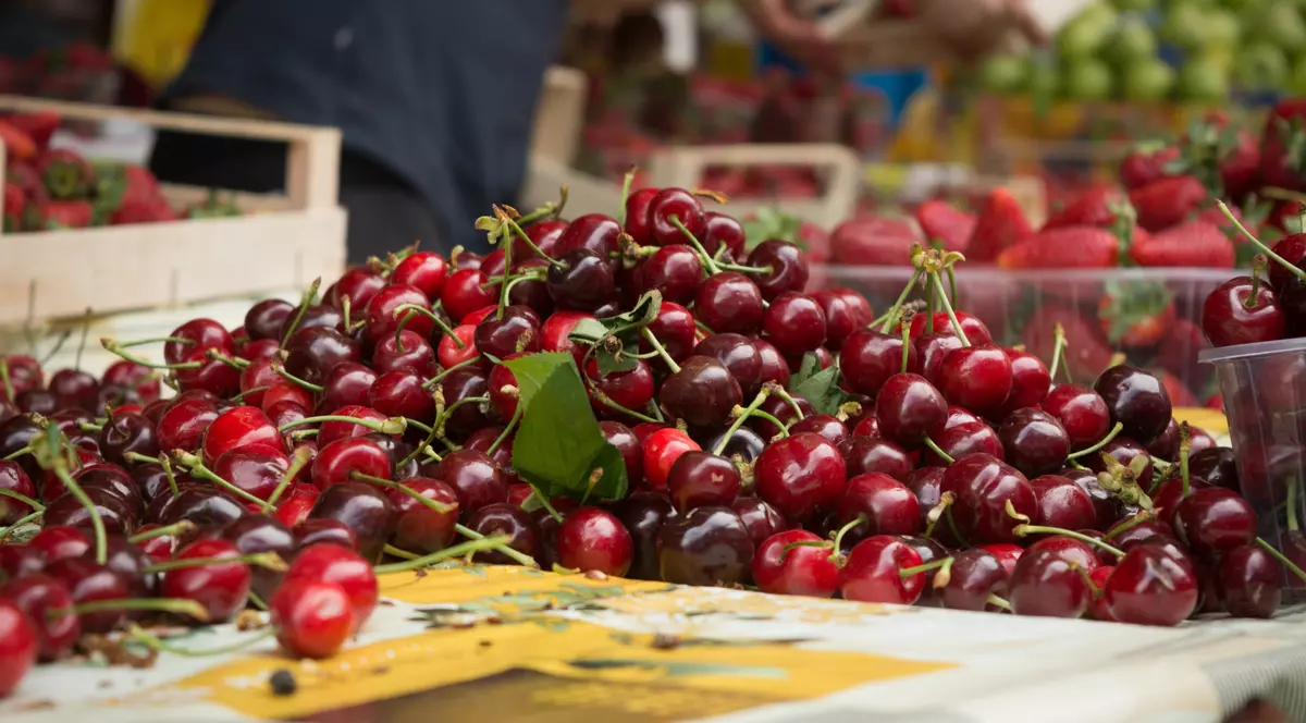 Cum și când să cumperi cireșe? Expert în horticultură: „Cireșele de mai sunt de «poftă», nu au gustul celor de iunie. Mai mult, ce găsești acum pe tarabă sunt din import”