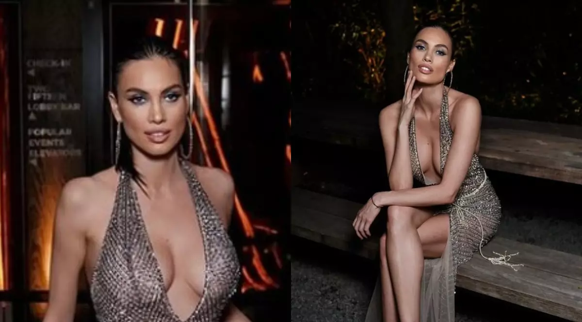 Singura româncă prezentă la petrecerea Met Gala 2024. Alina Pușcău a îmbrăcat o rochie elegantă, foarte decoltată