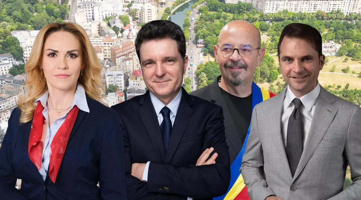 Principalii pretendenți la Primăria Capitalei FOTO Arhivă Libertatea