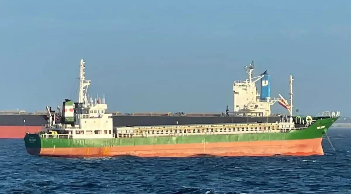 Navă scufundată în Marea Neagră, lângă Sfântu Gheorghe. Trei marinari, în continuare dispăruți. Operațiunea de căutare, suspendată