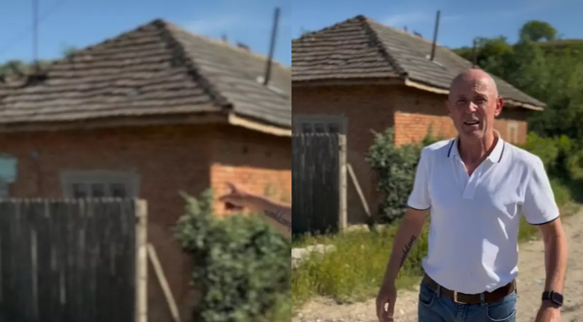 Ipostază rară cu Mugur Mihăescu în satul natal. Ce a descoperit la Sadova: „Vă arăt copilăria mea, unde a fost casa lui Leana”