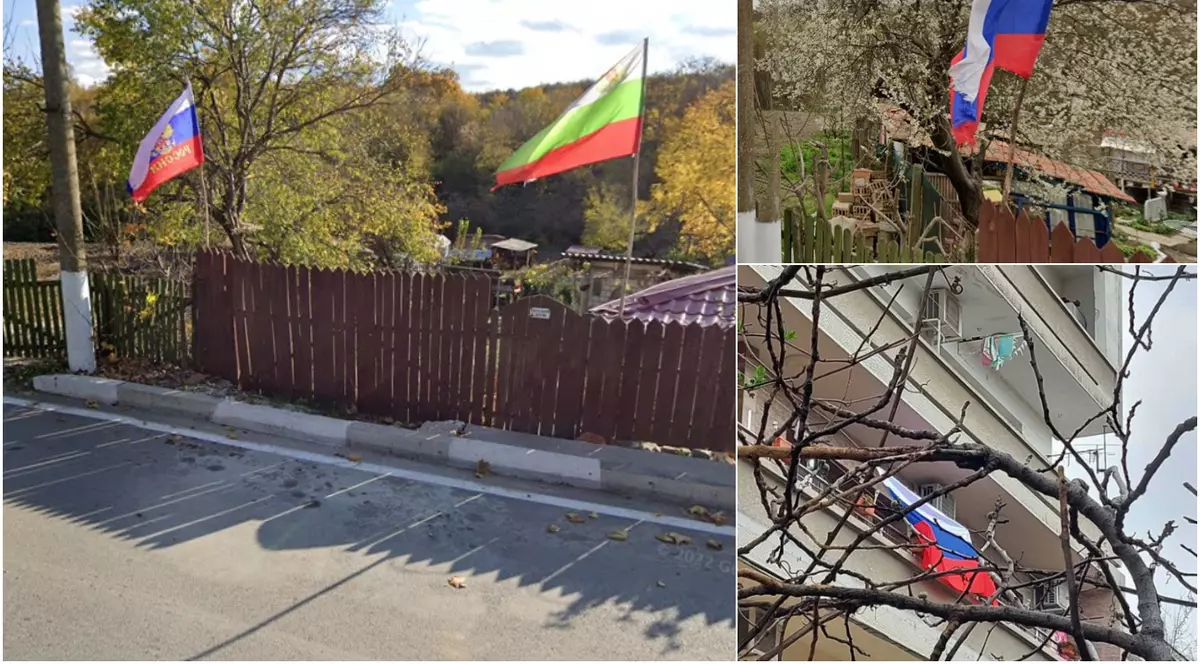 Steagul Federației Ruse, arborat în multe localități din Bulgaria. Localnic: „Ne-au invadat în ultimii ani”. Sute de mii de ruși au cumpărat proprietăți în țara vecină