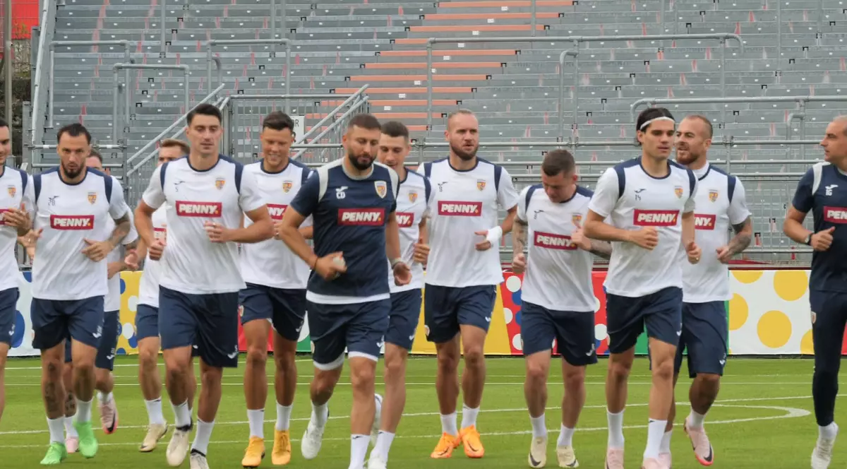 EURO 2024 | Au fost 16! Antrenament în efectiv redus, Edi Iordănescu a lăsat 10 jucători să se odihnească la hotel