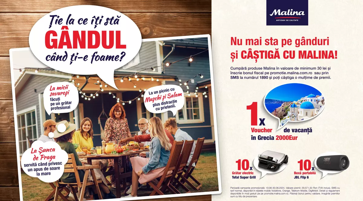 Malina îți aduce poftă de vacanță!