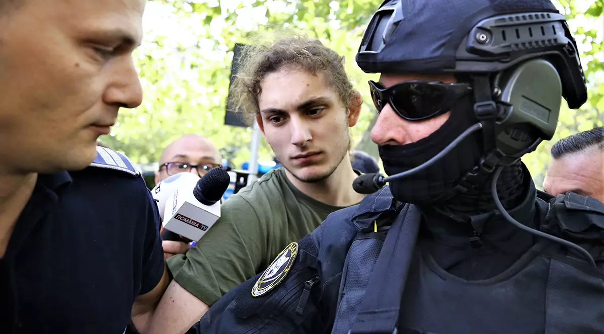 Vlad Pascu, autorul accidentului de la 2 Mai. Foto: Dumitru Angelescu / Libertatea
