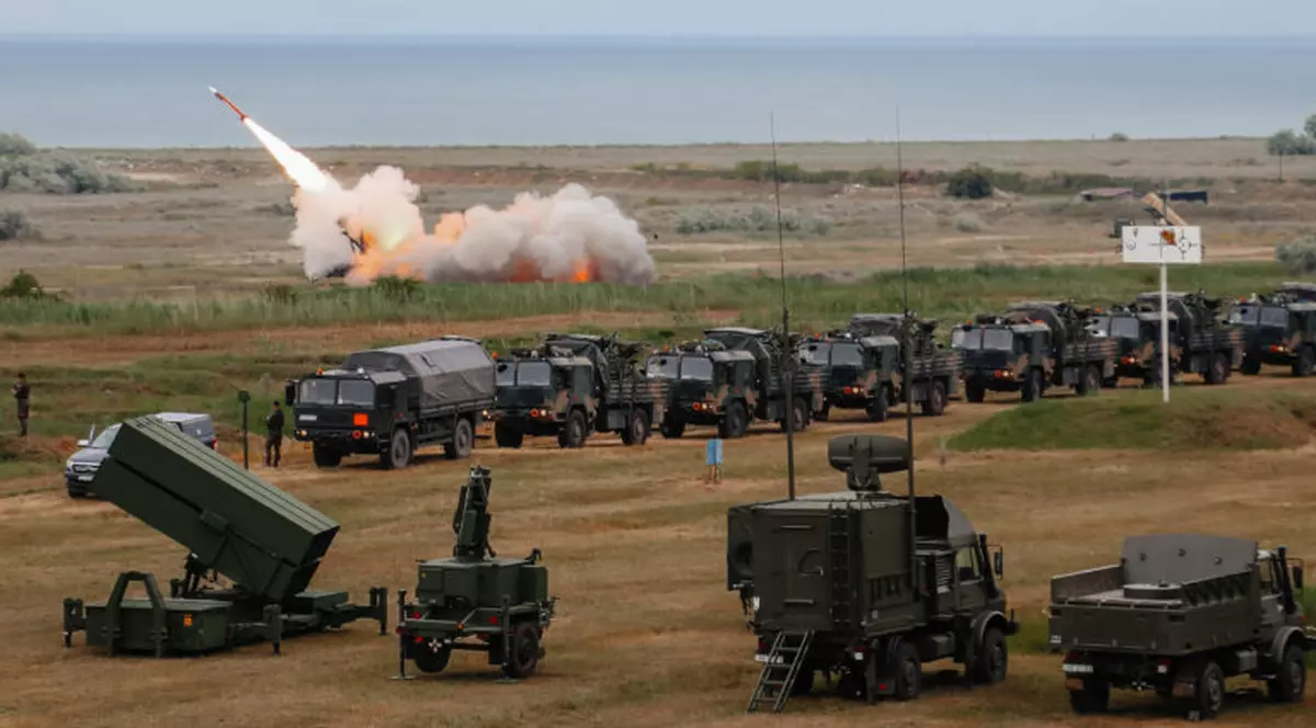 Sistem Patriot în funcțiune. FOTO: Bogdan Pantilimon, Statul Major al Forțelor Aeriene
