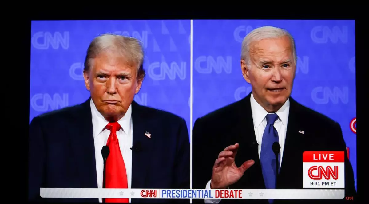 Joe Biden reduce distanța față de Donald Trump în statele indecise, în ciuda prestației slabe din prima dezbatere – sondaj Bloomberg