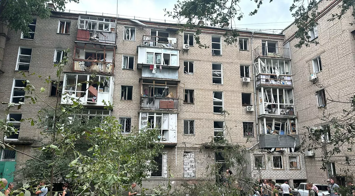 Atac cu rachete la Mîkolaiv Foto: Facebook/ Volodimir Zelenski