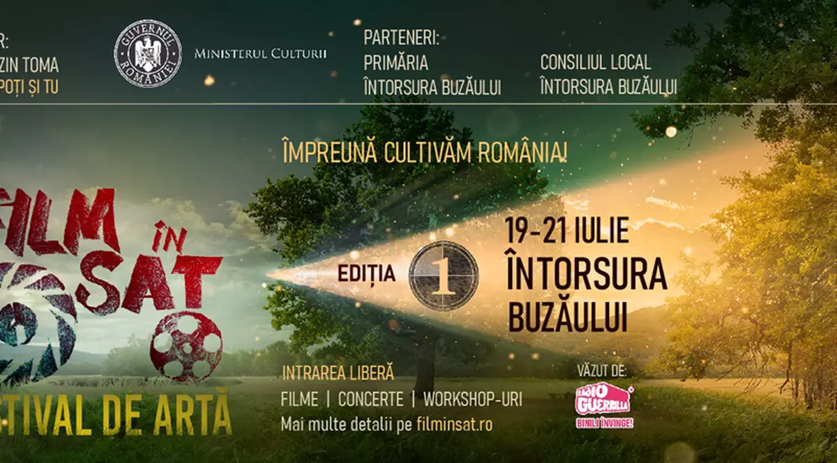 Prima ediție a Film în Sat la Întorsura Buzăului, între 19 – 21 iulie