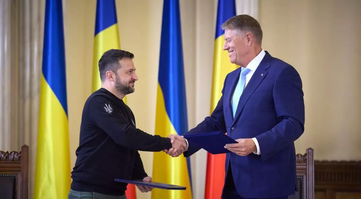 Klaus Iohannis i-a scris lui Zelenski de Ziua Independenţei Ucrainei. „Poziţia României rămâne neschimbată: vom fi alături de Ucraina”