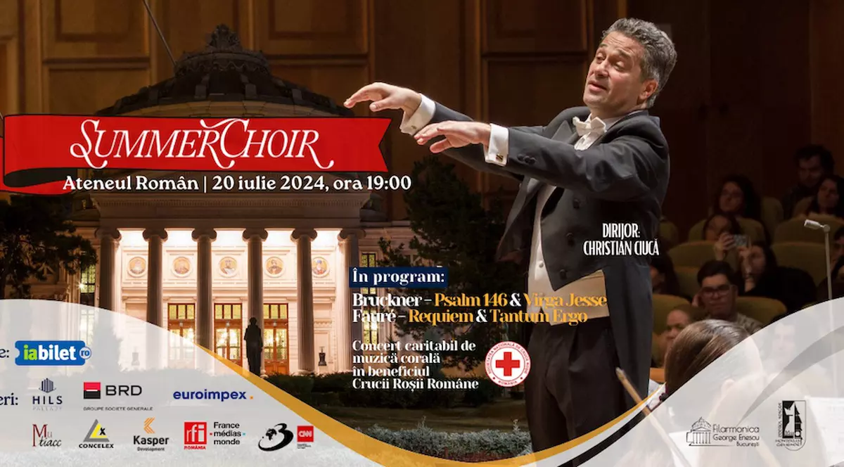 HILS Development susține Crucea Roșie în cadrul concertului caritabil Summer Choir 2024