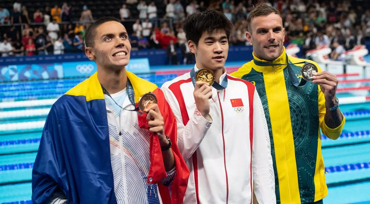 Mesajul scris de David Popovici la 4 dimineața, după medalia olimpică de bronz cucerită la Jocurile Olimpice de la Paris