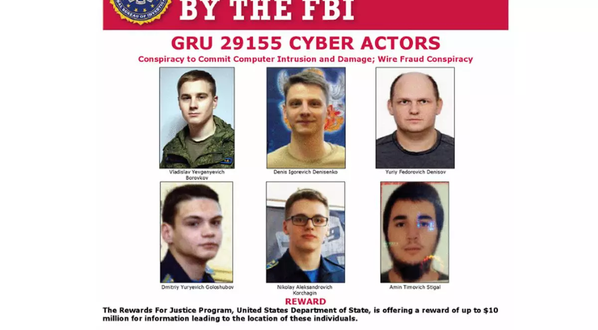Cinci agenţi ai serviciilor militare ruse, puși sub acuzare de SUA pentru atacuri cibernetice asupra Ucrainei
