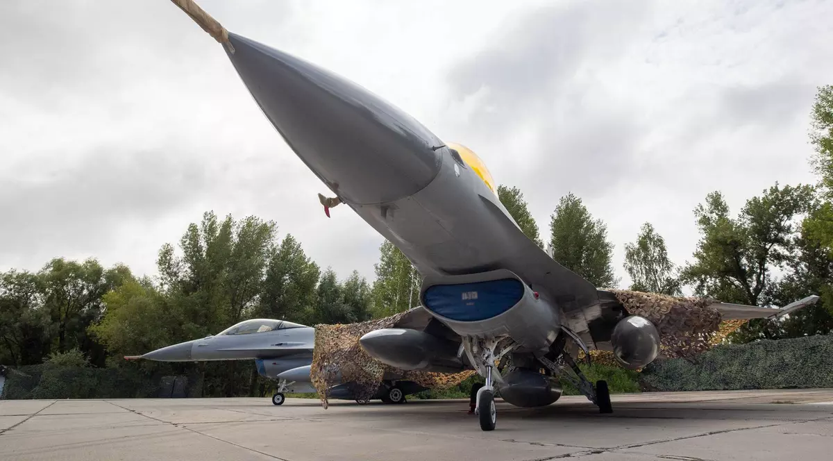 Avioane F-16 livrate Ucrainei Foto: Profimedia