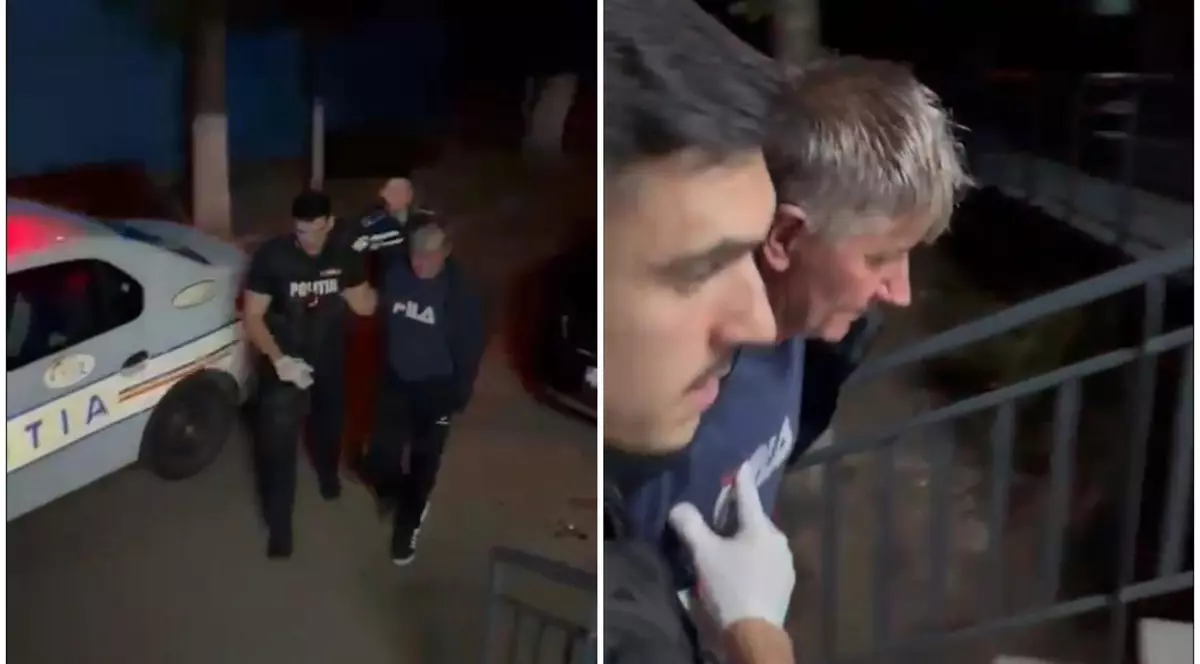 Unde a fost prins bărbatul care a dat foc în Palatul Parlamentului. Primele imagini