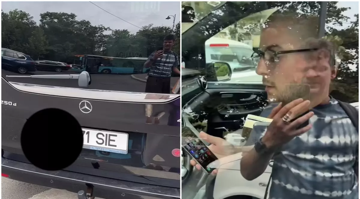 Tudor Chirilă, agresat de un șofer pe care l-a filmat după ce a parcat pe o trecere de pietoni. „Mi-a smuls telefonul din mână, m-a înjurat”