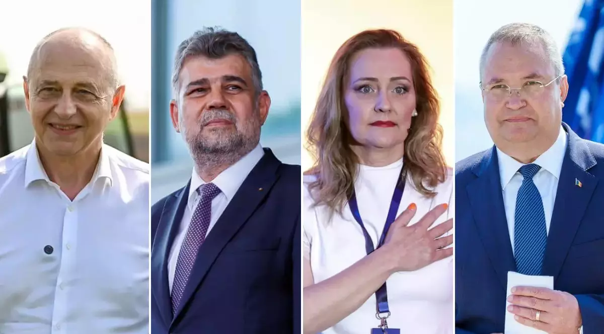 VIDEO Mircea Geoană și Marcel Ciolacu sunt favoriți să intre în turul al doilea la alegerile prezidențiale, conform unui sondaj INSCOP. Nicolae Ciucă, depășit de Lasconi, Șoșoacă și Simion