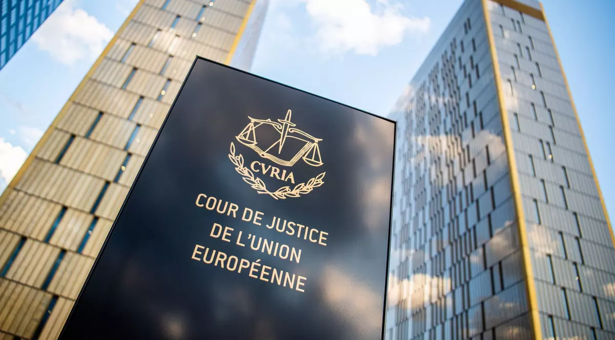 FILED - 15 June 2019, Luxembourg: An exterior view of the Court of Justice of the European Union (Cour de justice de l'Union europeenne) in Luxembourg. A European Union court in Luxembourg is expected to rule on Wednesday on damages in a case against the bloc's border management agency Frontex over alleged human rights abuses. Photo: Arne Immanuel Bänsch/dpa