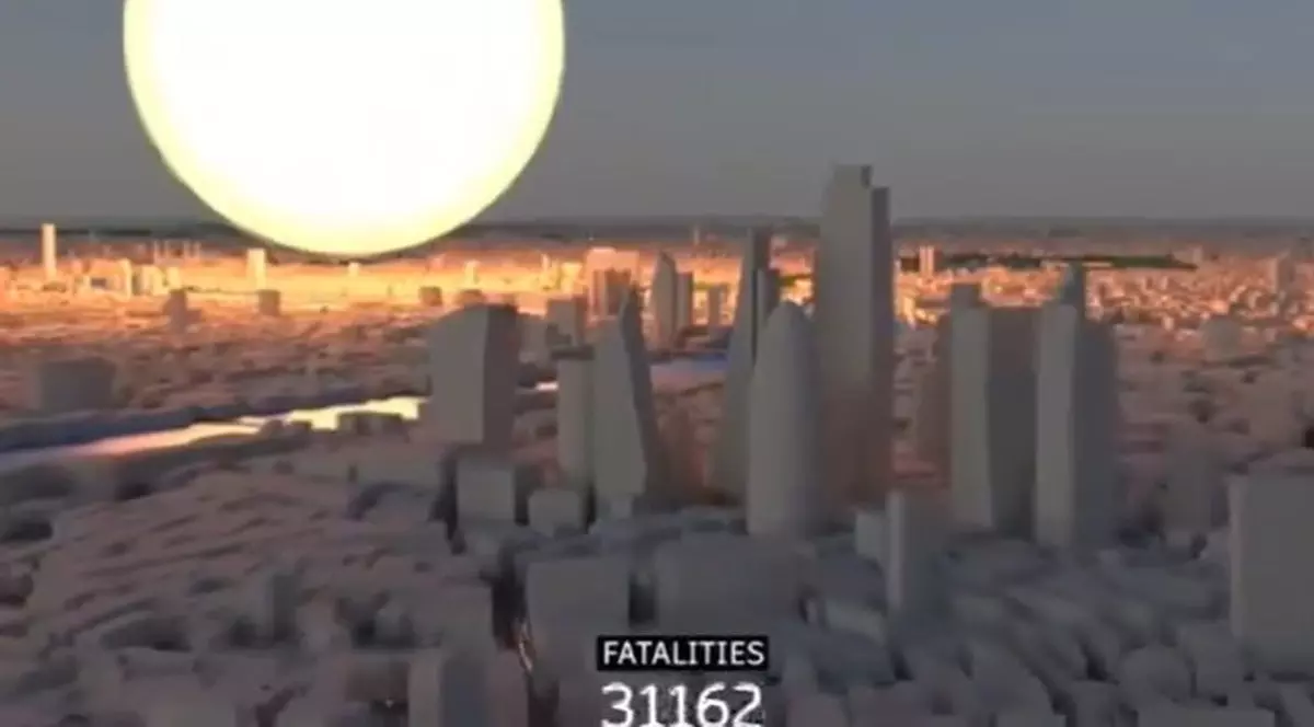 Atac nuclear asupra Londrei, documentar TV difuzat de propagandiștii Kremlinului pe rețelele sociale: „850.000 dintr-o lovitură”