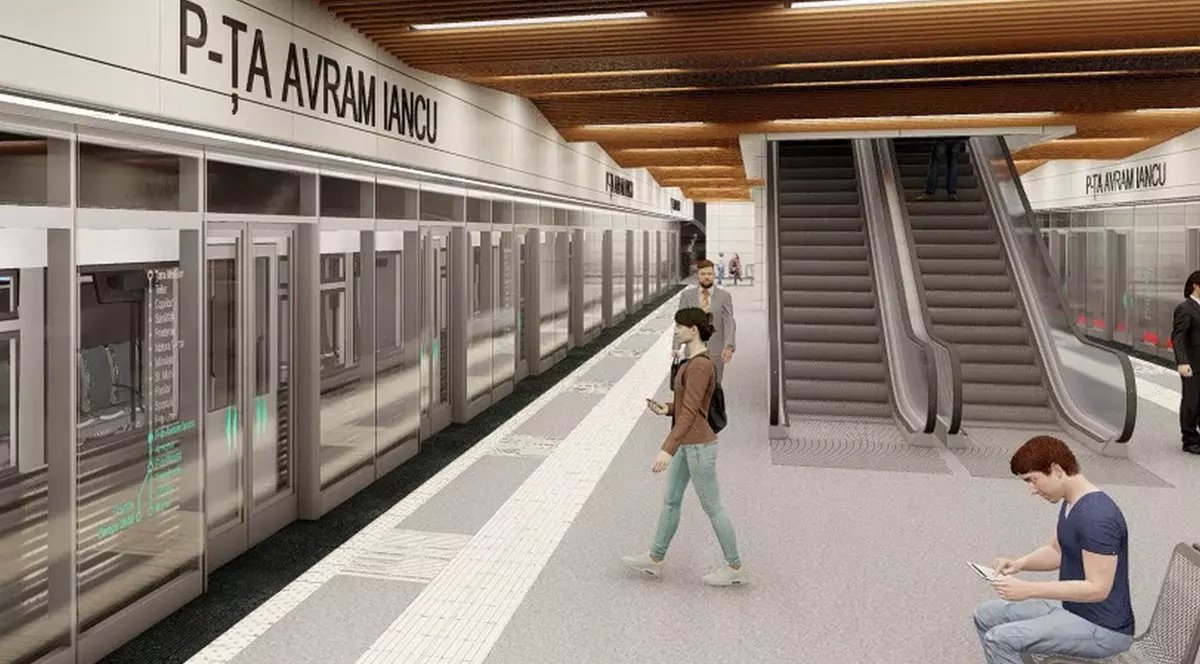 Simulare. Așa va arăta una dintre stațiile de metrou din Cluj