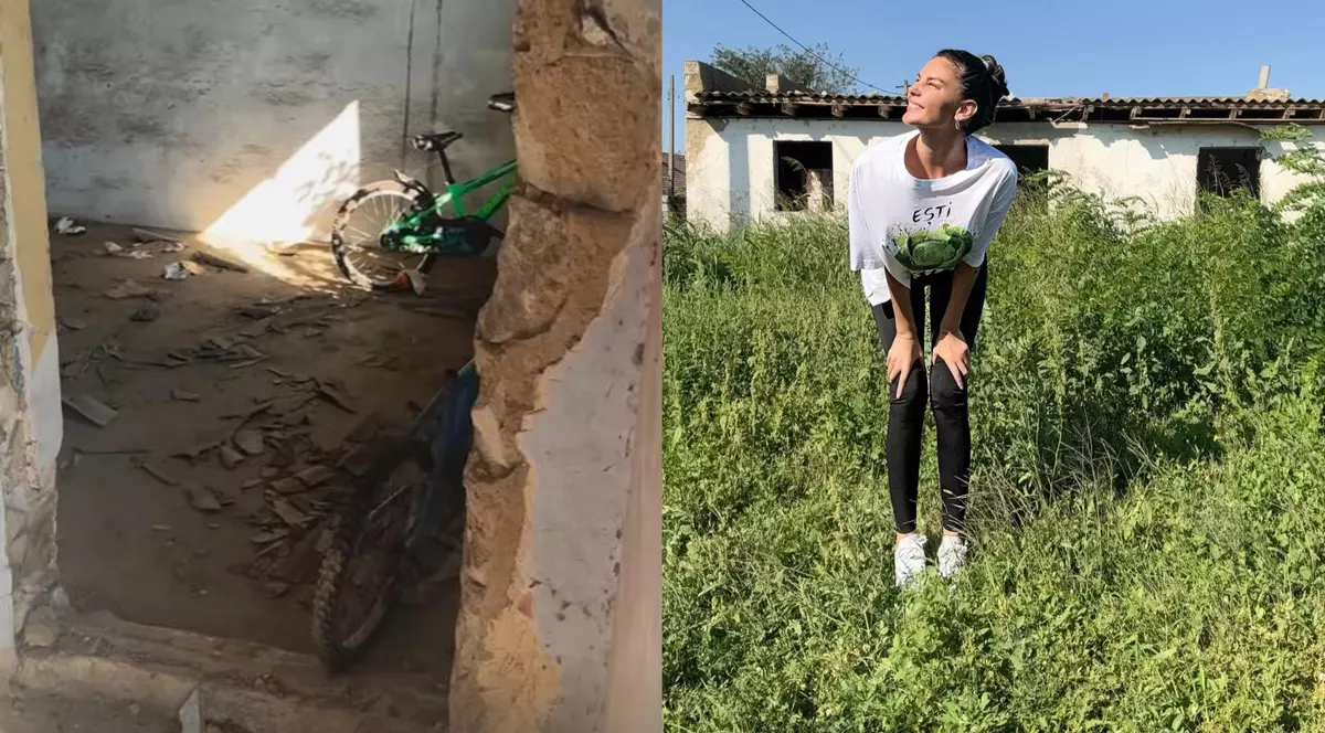 Ramona Olaru - ferma unde a crescut