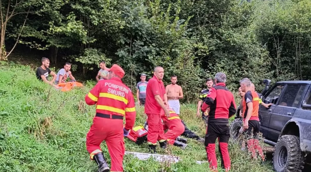 Ucrainean recuperat de salvamontişti, după ce a rătăcit pe munte. Era epuizat fizic și deshidratat