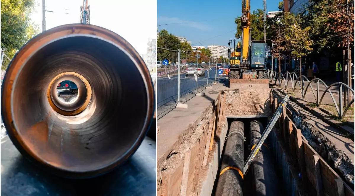 Nicușor Dan anunță că se deschid încă trei șantiere în București, pentru modernizarea sistemului de termoficare. Lista străzilor afectate