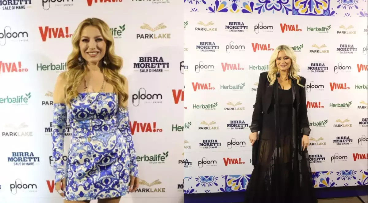 Cum s-au îmbrăcat vedetele la VIVA! Influencers Party 2024. Elena Gheorghe a făcut furori într-o rochie mini, iar Laura Cosoi într-una transparentă