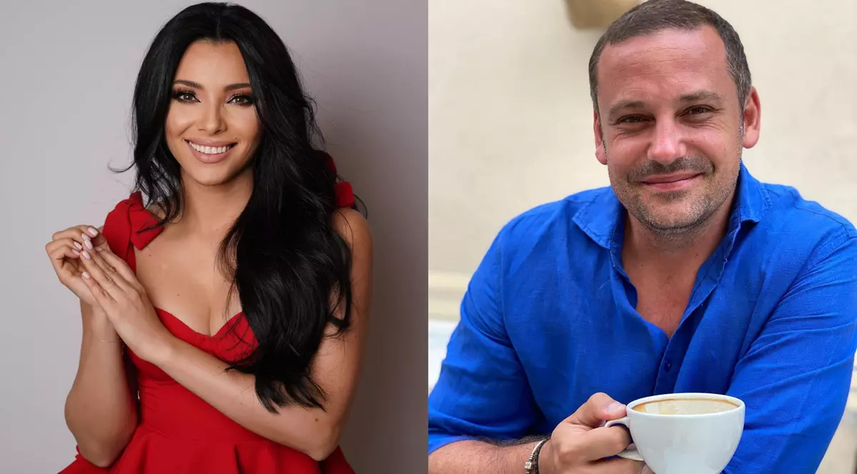 Corina Caragea și iubitul, Robert