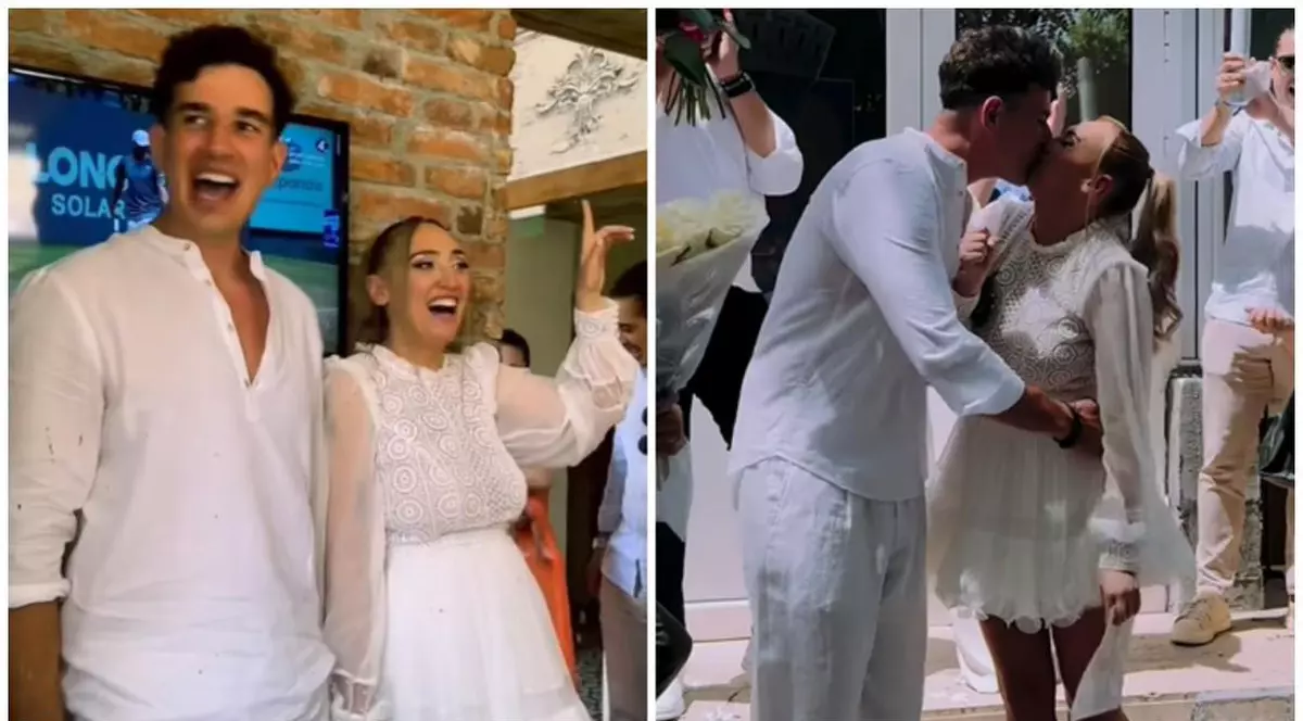 Ilona Brezoianu și Andrei, momente emotionante la nuntă