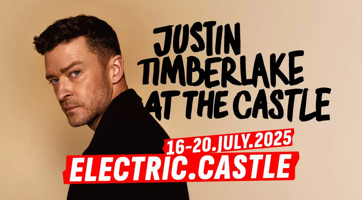 Justin Timberlake va concerta pentru prima dată în România, la Electric Castle 2025