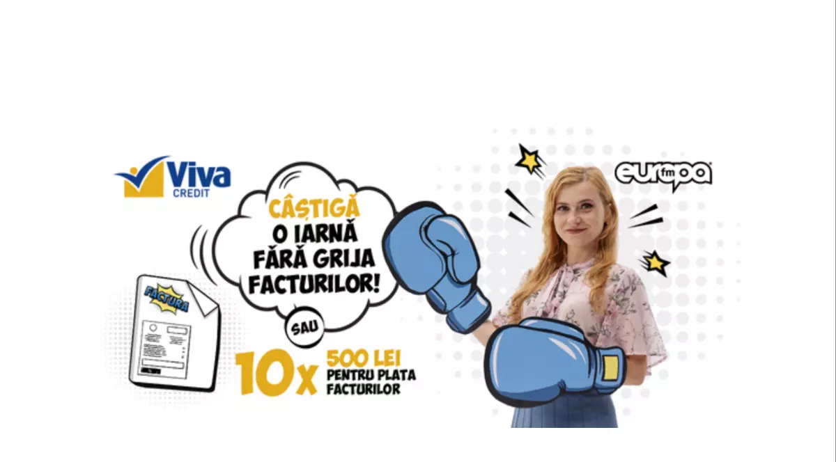 Viva Credit: Află cum câștigi o iarnă fără grija facturilor!