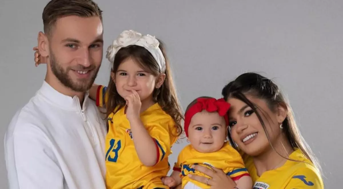 Mesajul transmis de Vanessa, soția lui Denis Drăguș, după ce fotbalistul a înscris golul decisiv în meciul Lituania - România: „Ești eroul nostru”